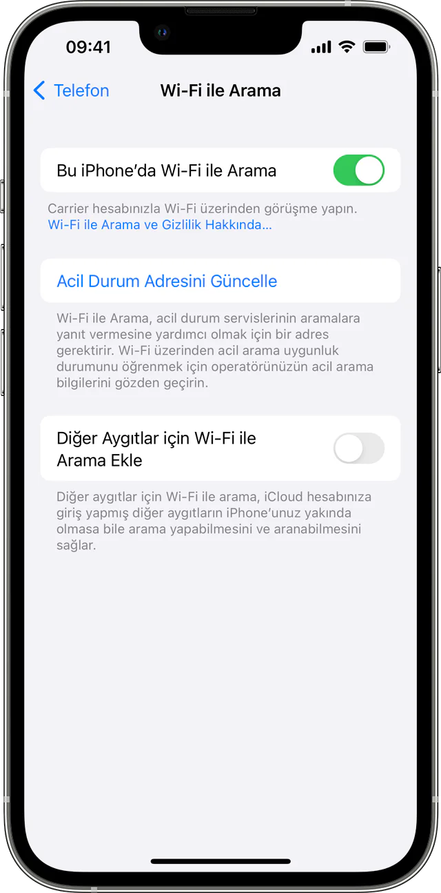 iPhone'da WiFi Araması Çalışmıyor