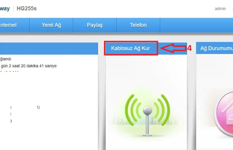 Huawei HG255s 5GHz Frekansı Nasıl Aktifleştirilir