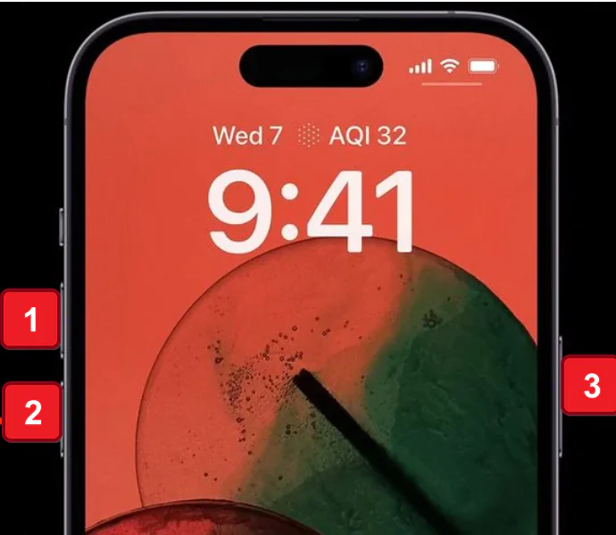 iPhone 15 Hard Reset