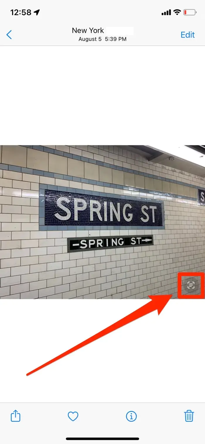 iPhone Fotoğraftan Yazı Kopyalama