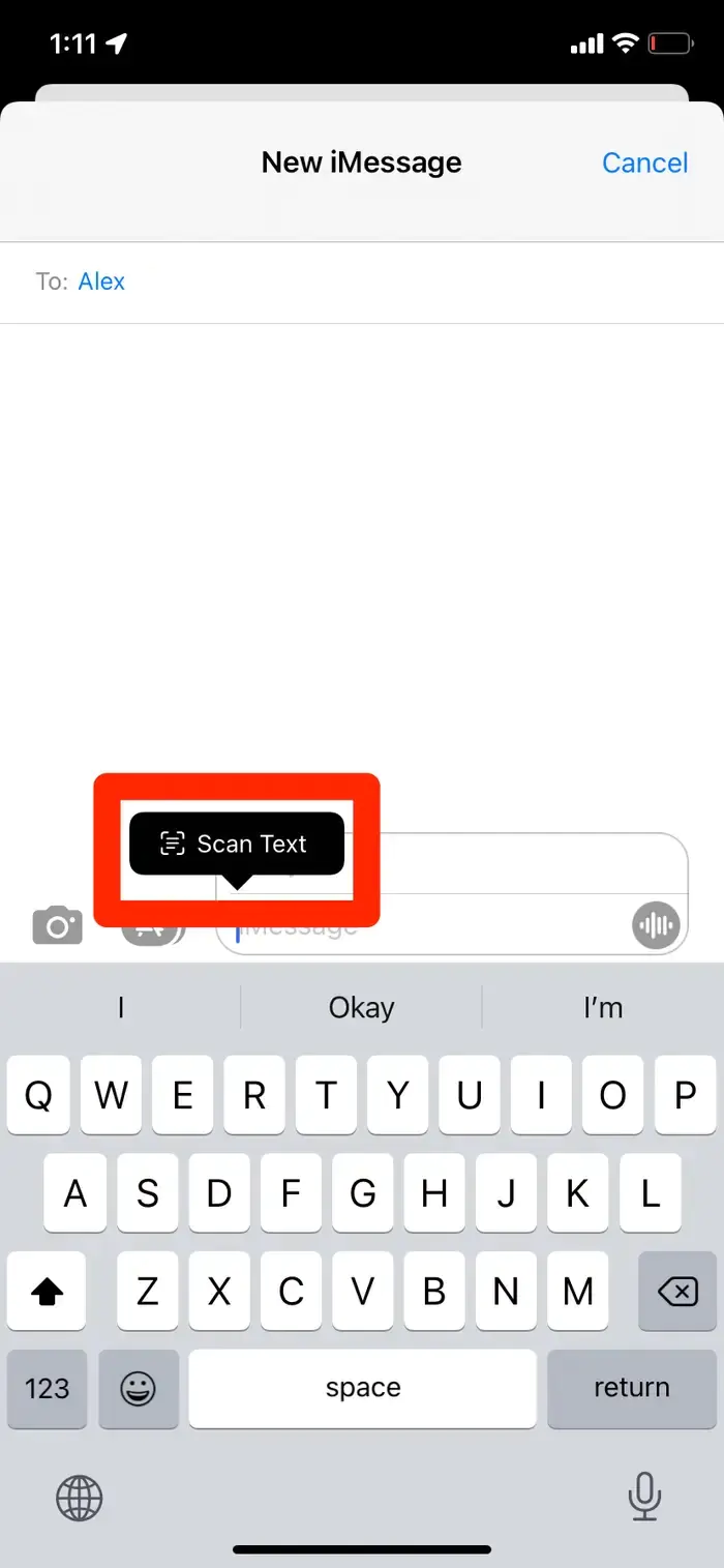 iPhone Fotoğraftan Yazı Kopyalama