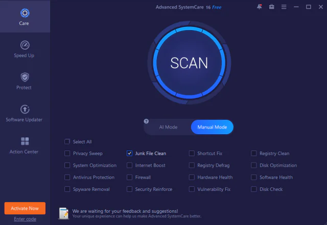 IObit Advanced System Care Windows 11'de Kullanma