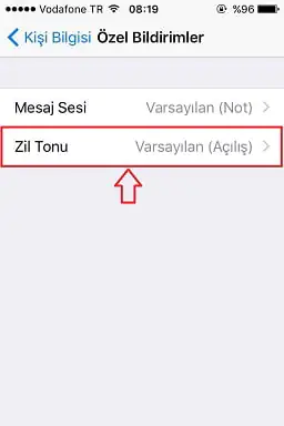 WhatsApp'ta Kişiye Özel Ses ve Bildirim Nasıl Oluşturulur