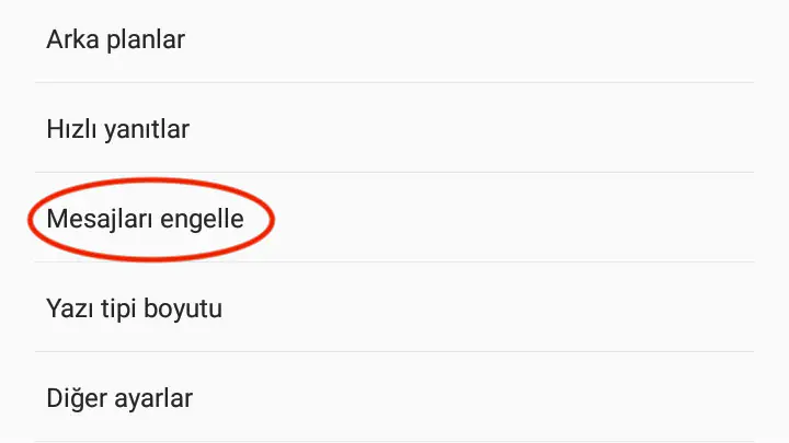 Gereksiz Mesajlardan Kaçının