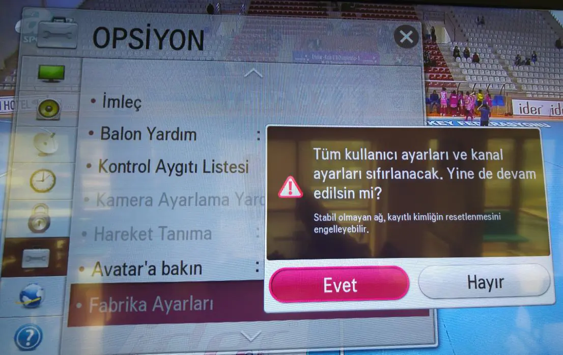 LG Akıllı Televizyon Sıfırlama İşlemi Nasıl Yapılır