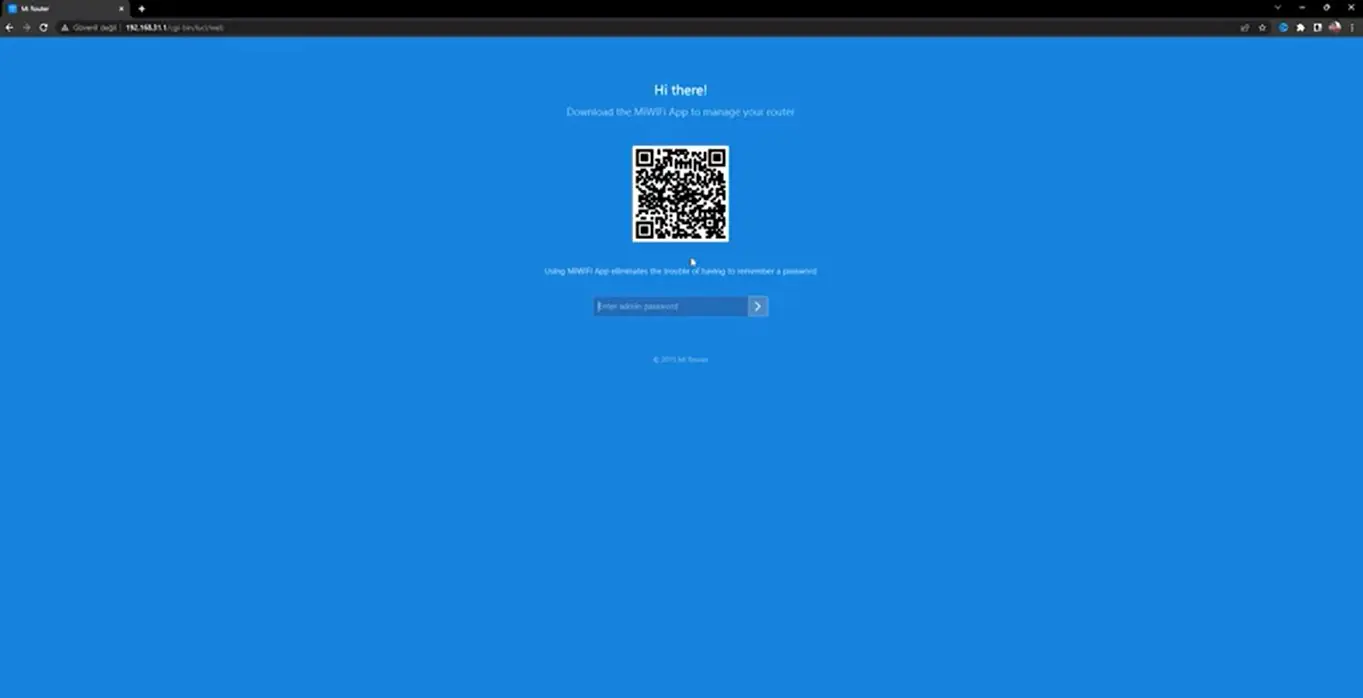 Xiaomi Mi Router 4A Modem Ayarları