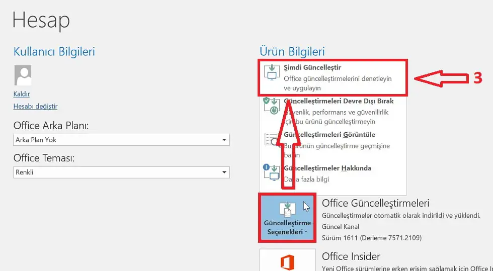 Microsoft Office Nasıl Güncelleştirilir