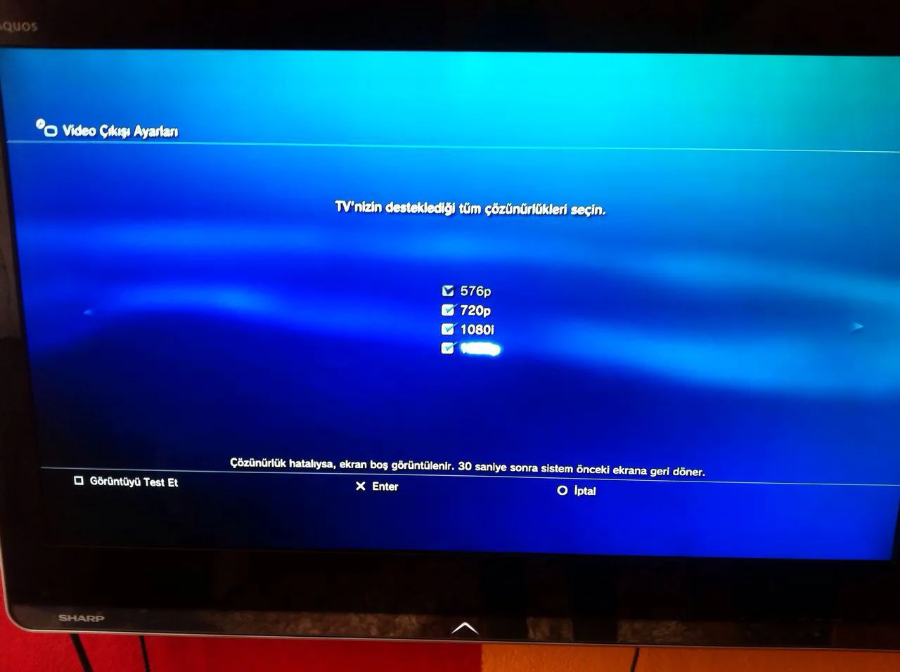 Playstation 3 Görüntü Çıkış ve Çözünürlük Ayarları