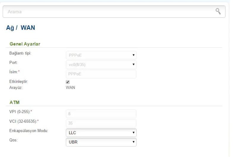 D-link DSL-2640U Modem Kurulumu işlemleri için aşağıdaki adımları takip edin.