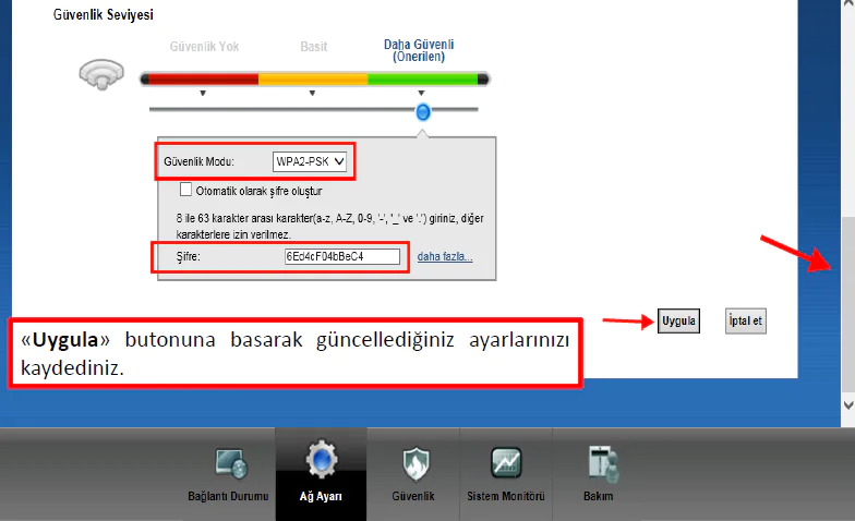 ZyXEL VMG3312 Kablosuz Ağ Ayarları