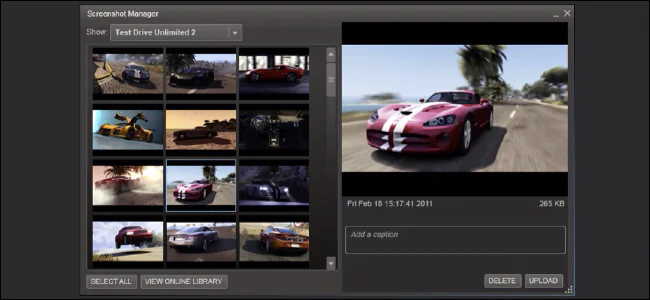 Steam Ekran Görüntüleri Nasıl Bulunur ve Yedeklenir