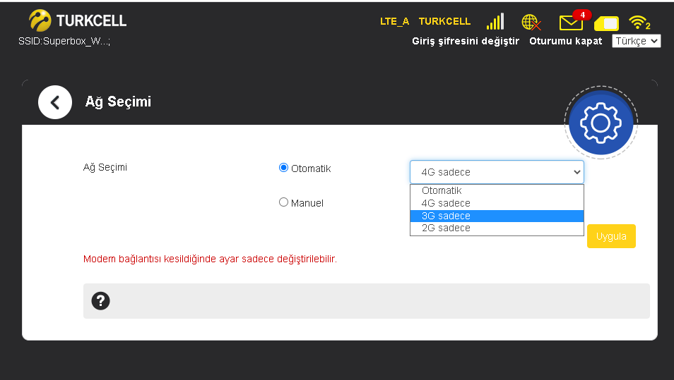 Turkcell superbox belirli saatlerde hız düşüyorsa ne yapılmalı