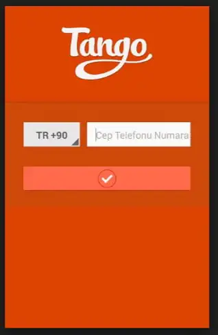 Tango Hesabı Nasıl Oluşturulur?