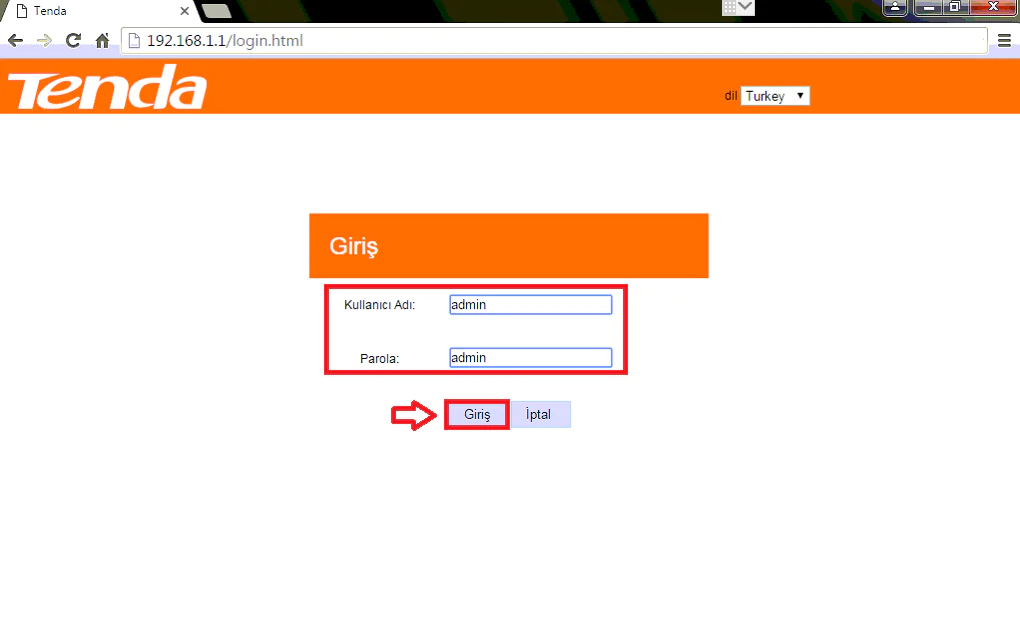 TENDA D151 Modem Kurulumu