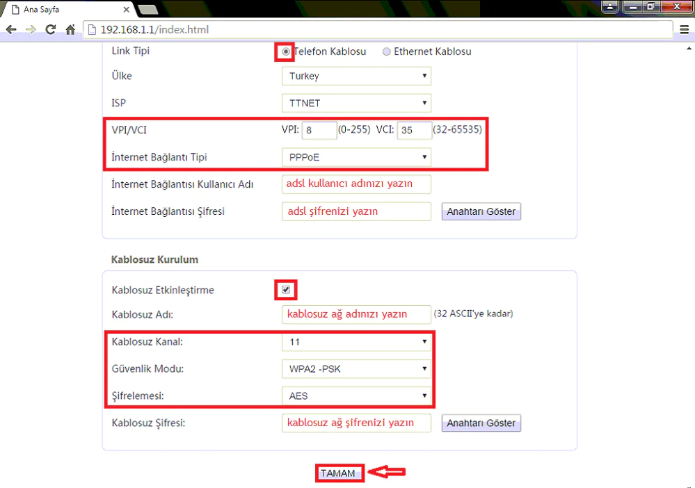 TENDA D151 Modem Kurulumu