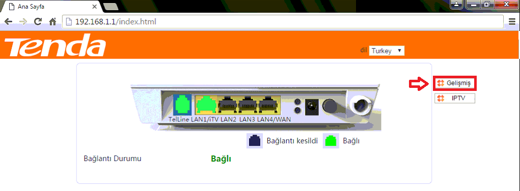 TENDA D151 Modem Kurulumu