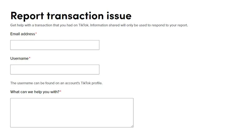 TikTok Para İadesi Nasıl Yapılır