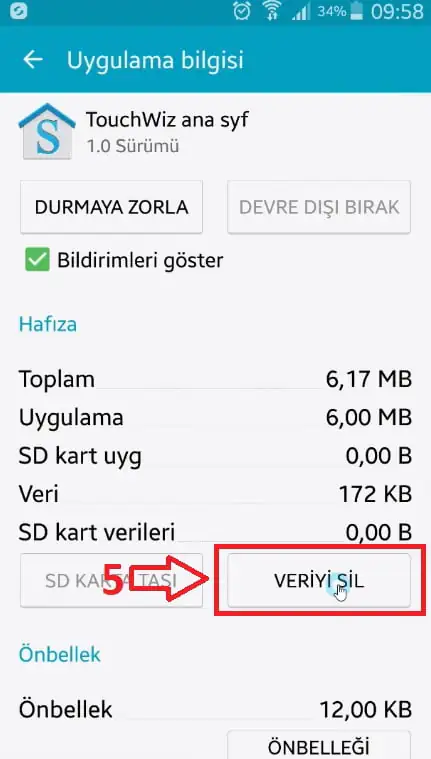Akıllı Telefonlarda Touchwiz Durduruldu Hatası 