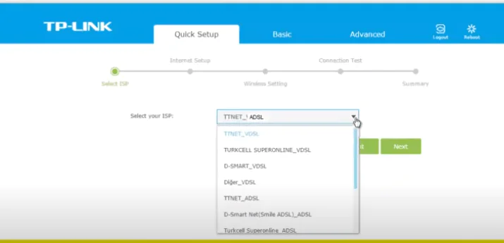 TP-Link Archer D5 Modem Kurulumu