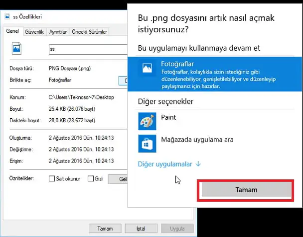 Windows 10 Fotoğraf Görüntüleyicisi Nasıl Etkinleştirilir