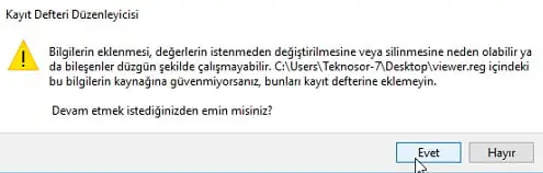 Windows 10 Fotoğraf Görüntüleyicisi Nasıl Etkinleştirilir