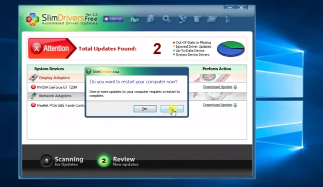 Windows 10 driver yükleme