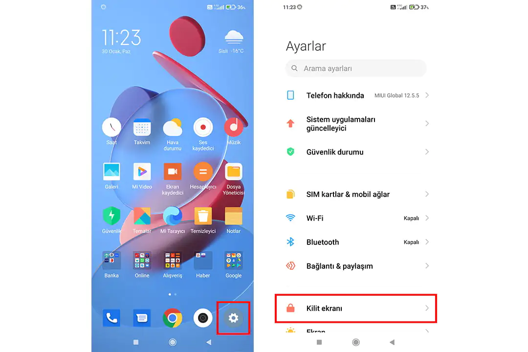 Xiaomi Ekran Kilidi Süresi Nasıl Uzatılır