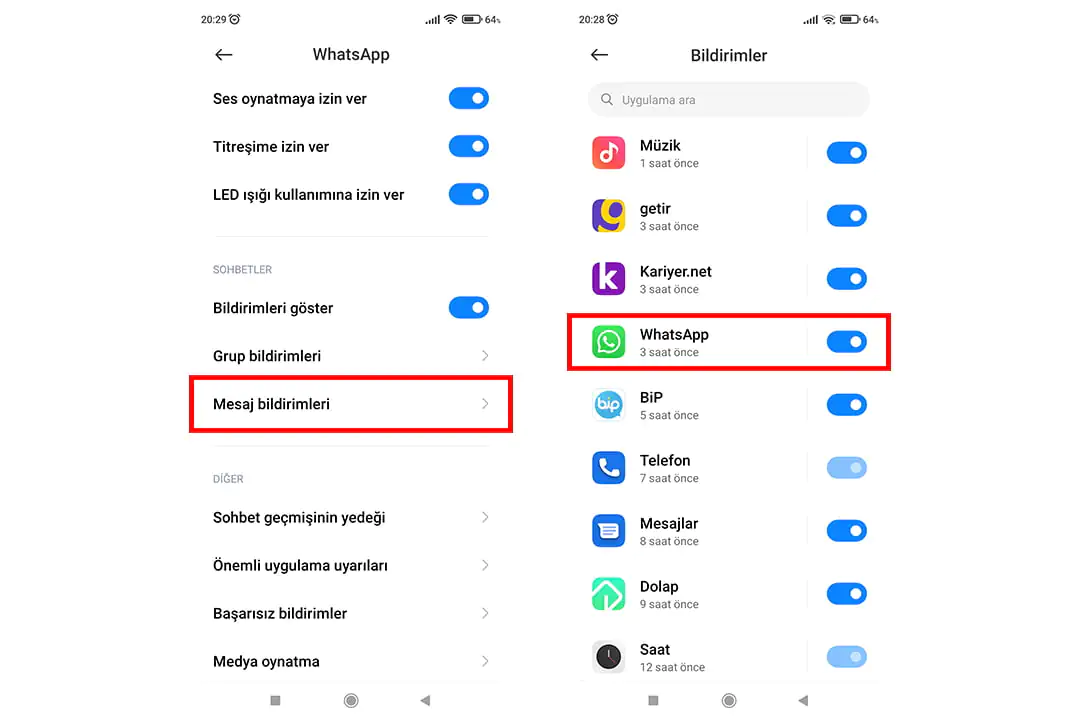 Xiaomi Kilit Ekranı Bildirim İçeriği Gizleme