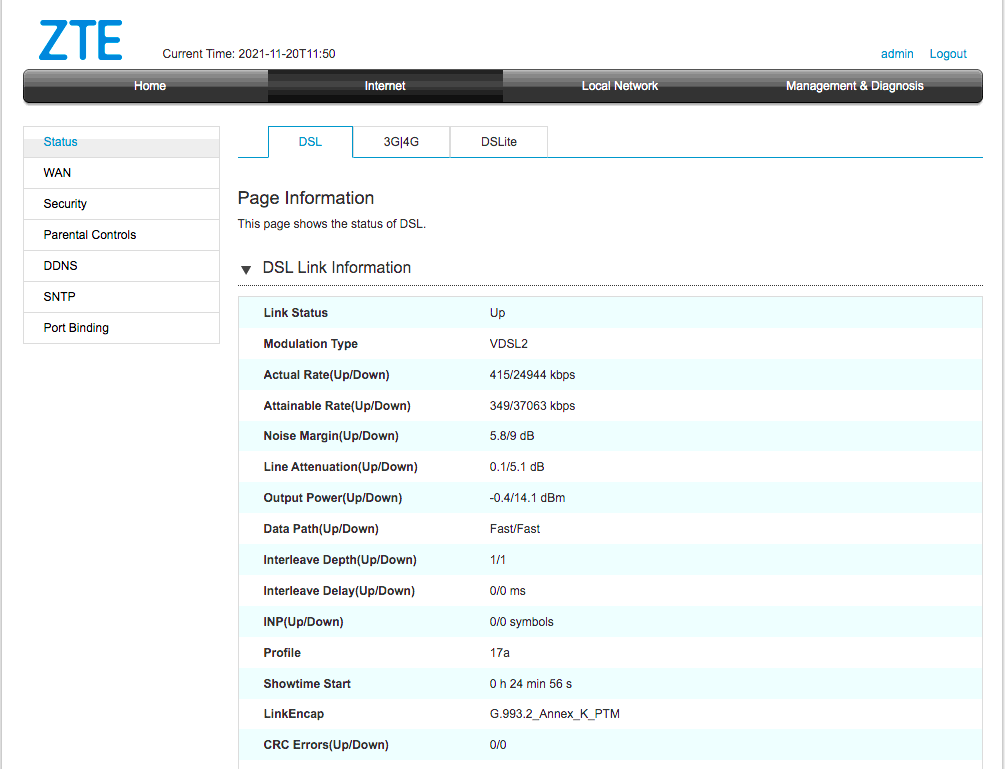 ZTE ZXHN H168A Modem Kurulumu