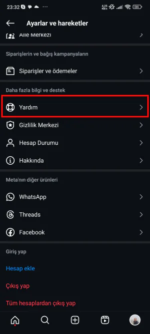 Instagram Müşteri Hizmetleri Numarası