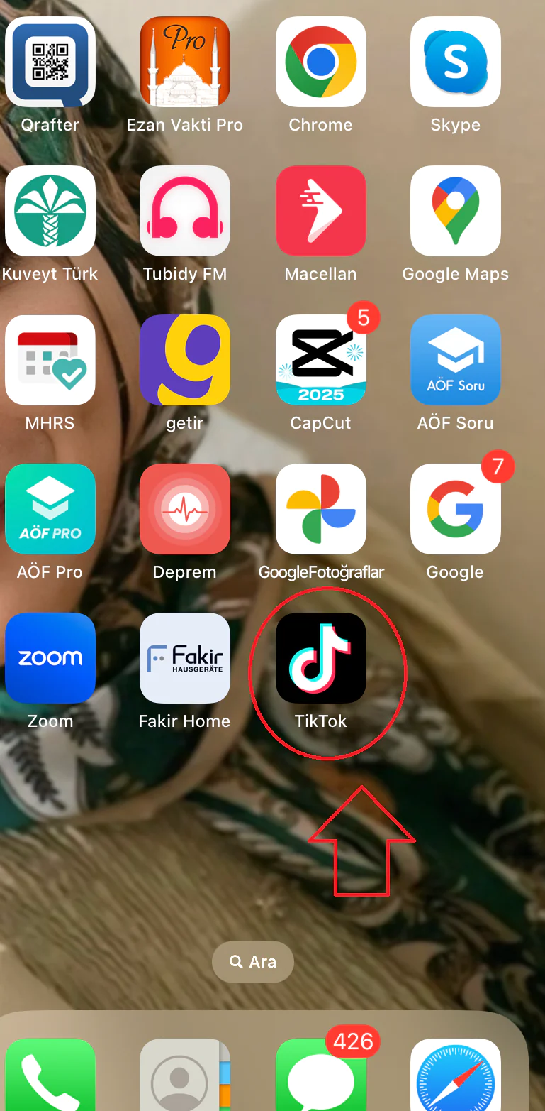 TikTok izlenen eski videolar