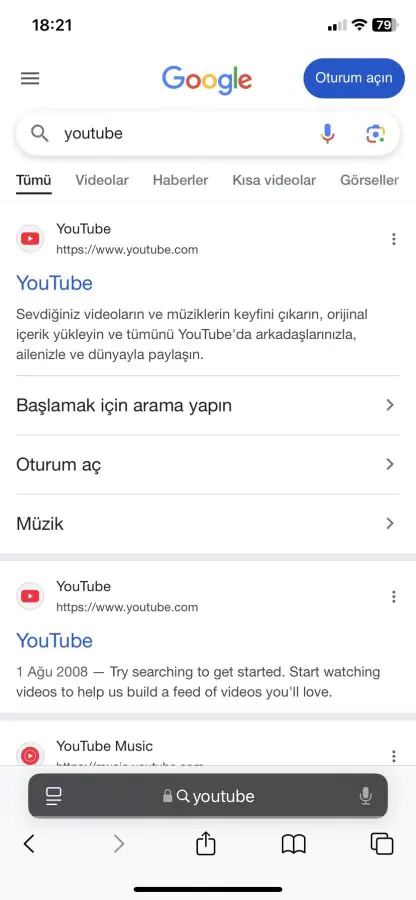 iPhone YouTube reklamsız video