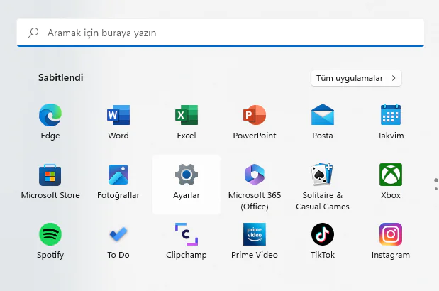Windows 11'de Mac Adresi Bulma