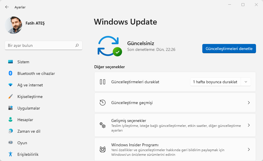 Windows 11 Sorunlu Güncellemeler Nasıl Kaldırılır