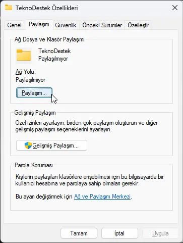 Temel Ayarlarla Windows 11 Dosyalar Paylaşımı Nasıl Yapılır