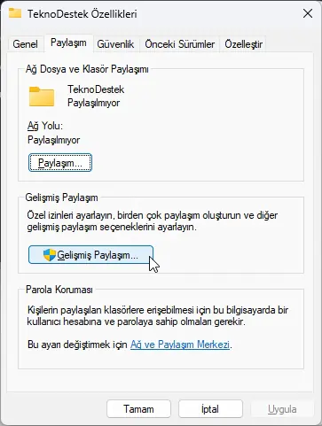 Windows 11 Dosyalar Paylaşımı Nasıl Yapılır