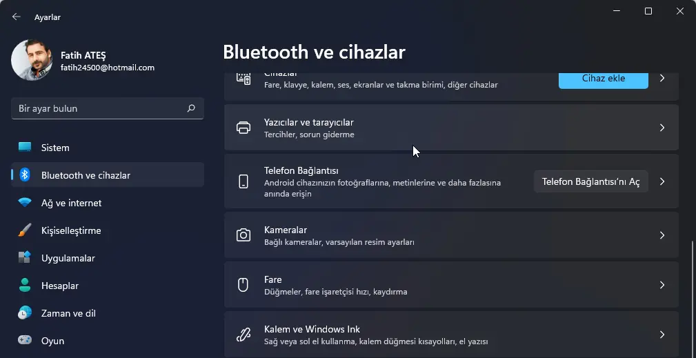 Windows 11'de Yazıcı Paylaşımı Nasıl Yapılır