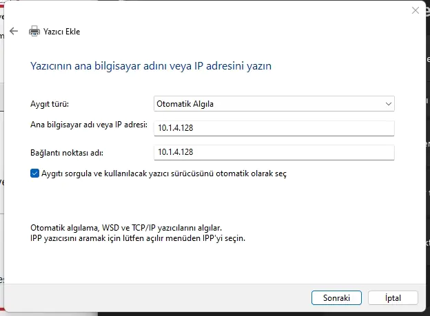 Kablosuz Yazıcı Nasıl Kurulur Windows 11