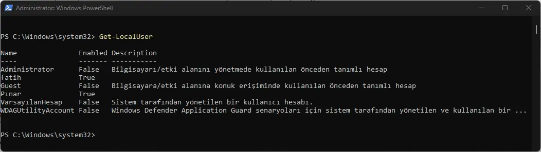 Windows 11 Yerel Kullanıcılar ve Gruplar Oluşturma, Değiştirme ve Kaldırma