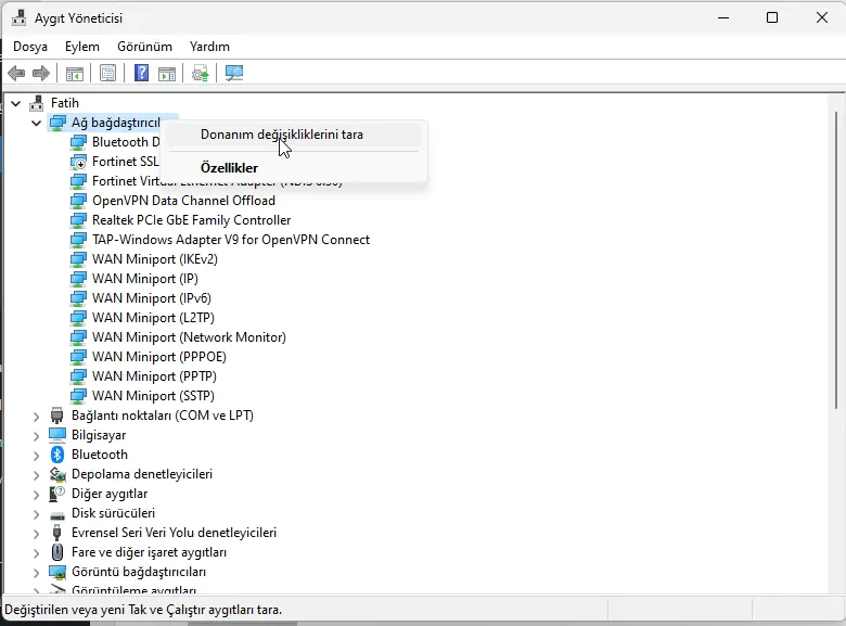  Windows 11 Donanım Değişiklikleri