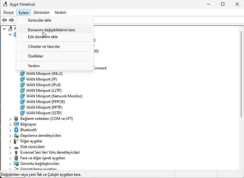 Windows 11 Donanım Değişiklikleri