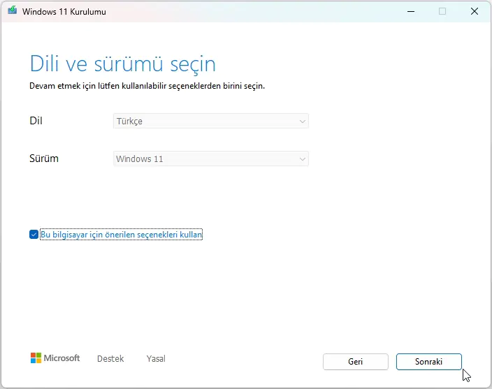 Windows 11 23H2 İndirme