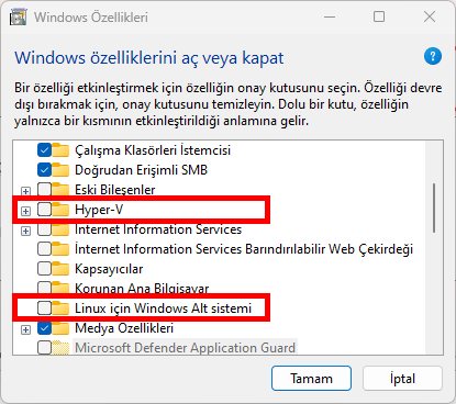 WSL Nasıl Kaldırılır?