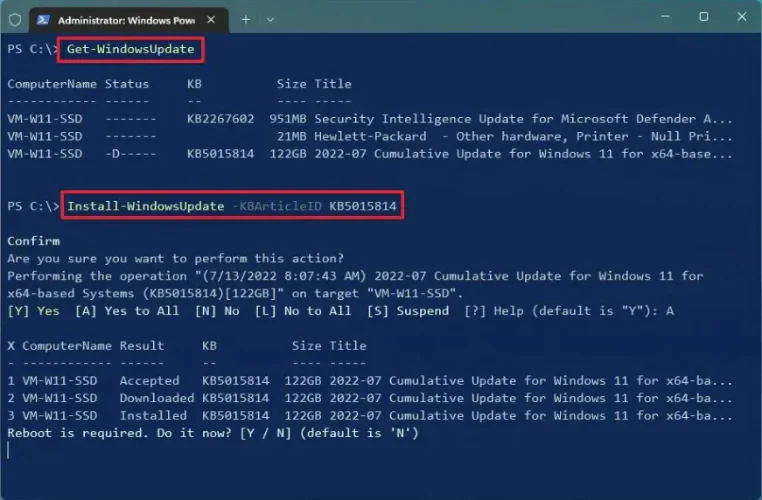 Windows 11 Güncellemeleri Manuel Yükleme