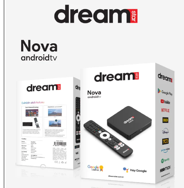 Dreamstar Nova 4K özellikleri