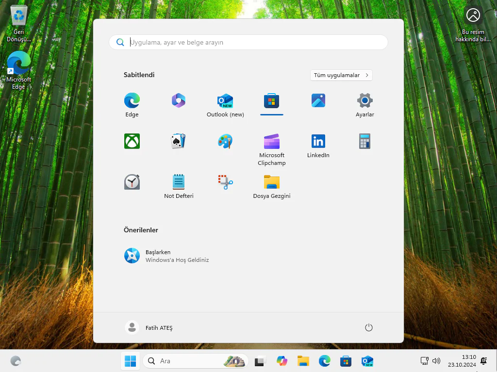 Windows 11 24H2 Temiz Kurulumu