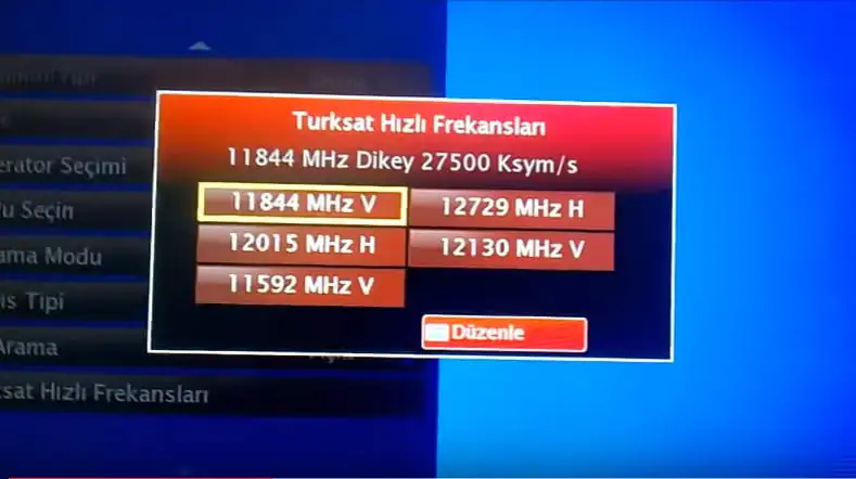 Arçelik Smart LED TV TURKSAT 4A Uydu Kanal Ayarları-5