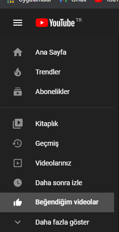 YouTube Beğenilen Videoları PC ve Mobilde Görme