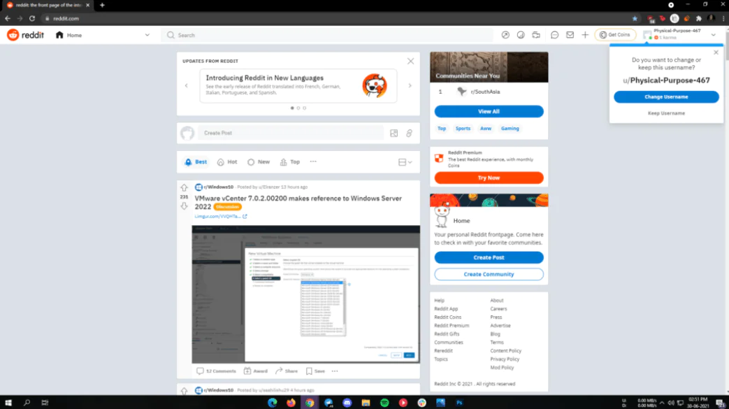 Reddit Kullanıcı Adımı Nasıl Değiştiririm