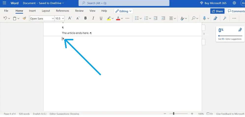 MS Word'de Sayfa Nasıl Silinir